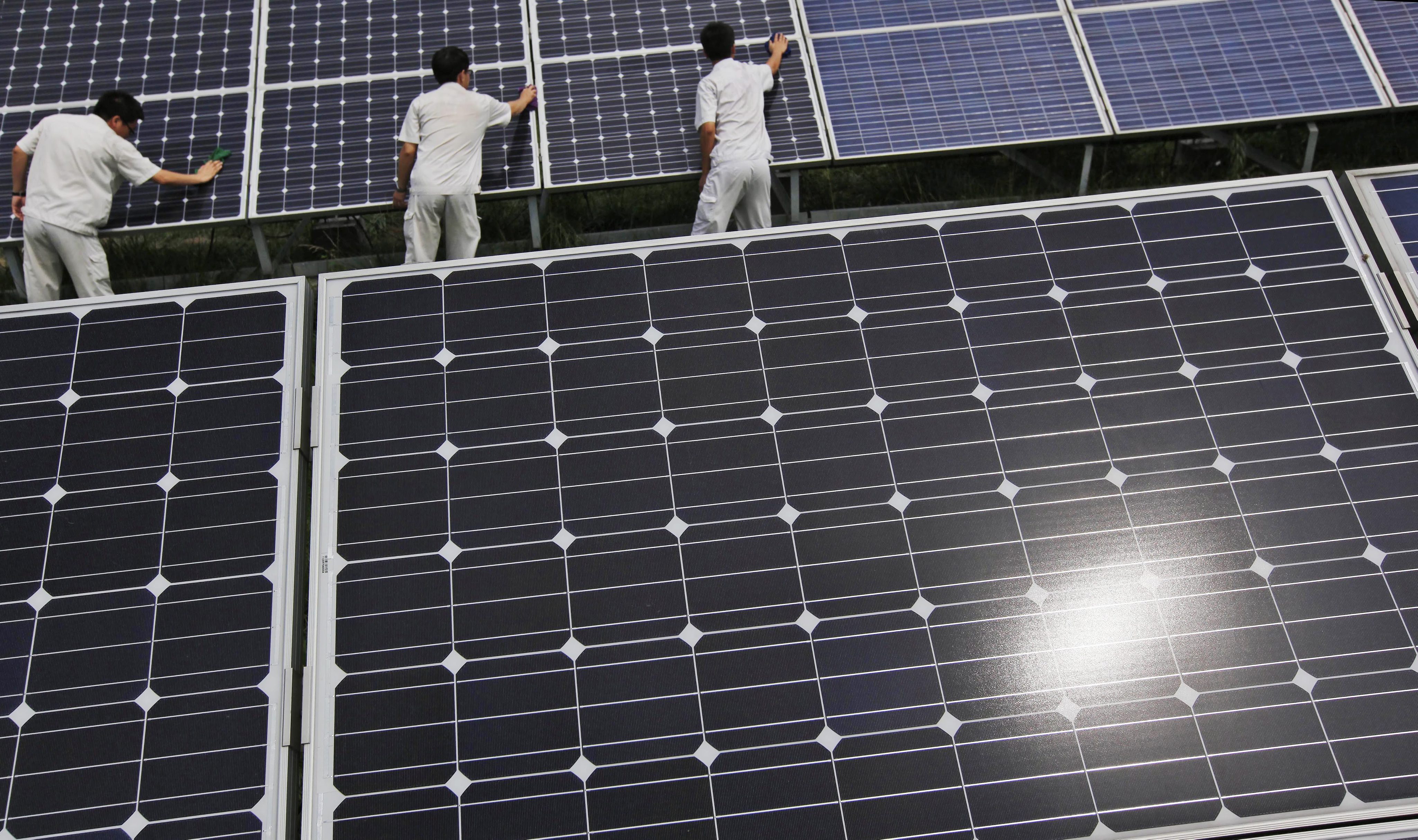 zonnepanelen bedrijven China