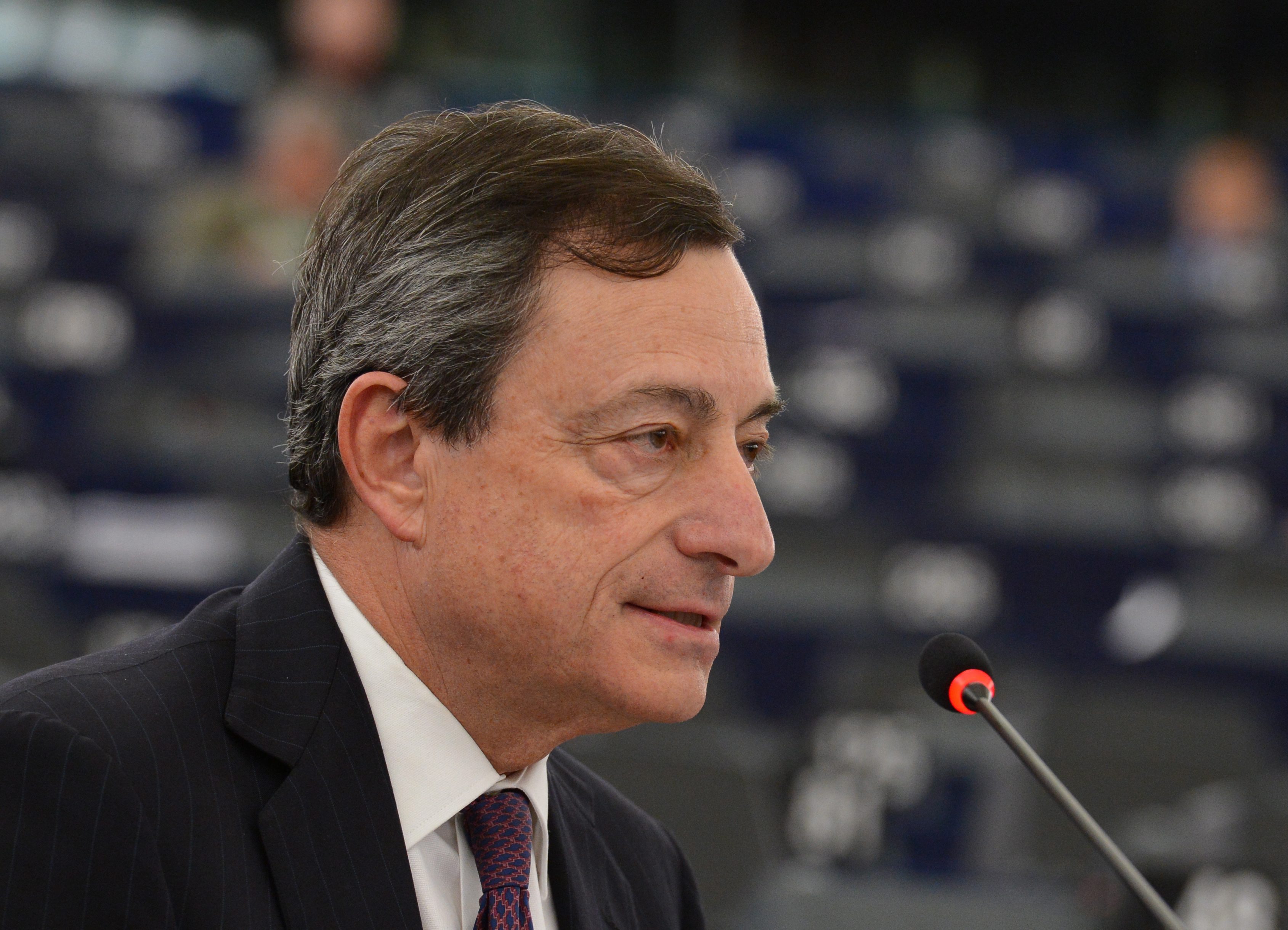 ECB-president Mario Draghi.