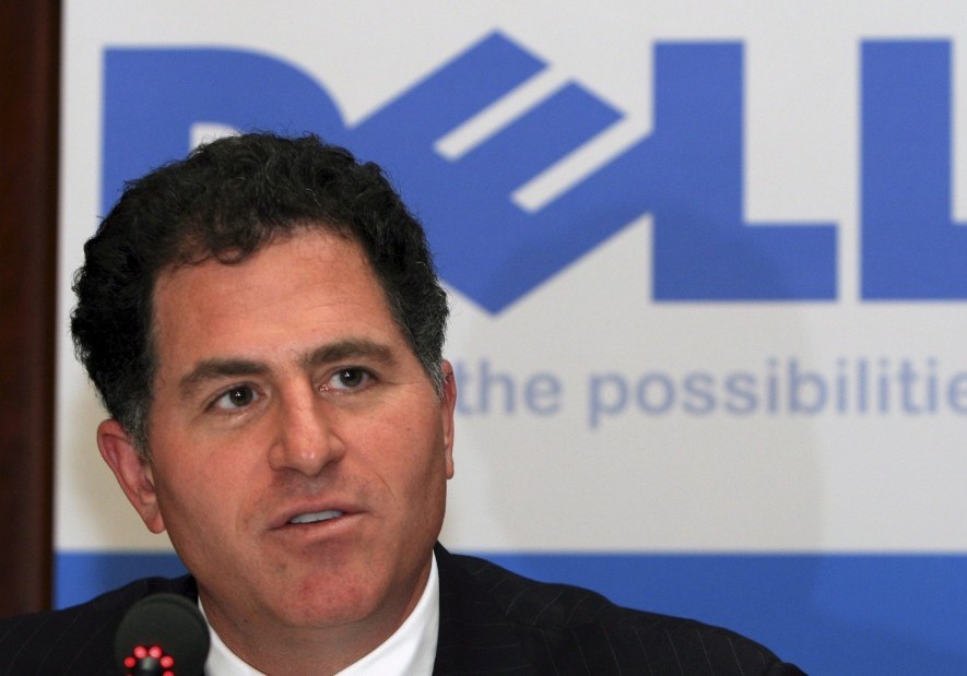 Michael Dell, de oprichter van het gelijknamige computerbedrijf.