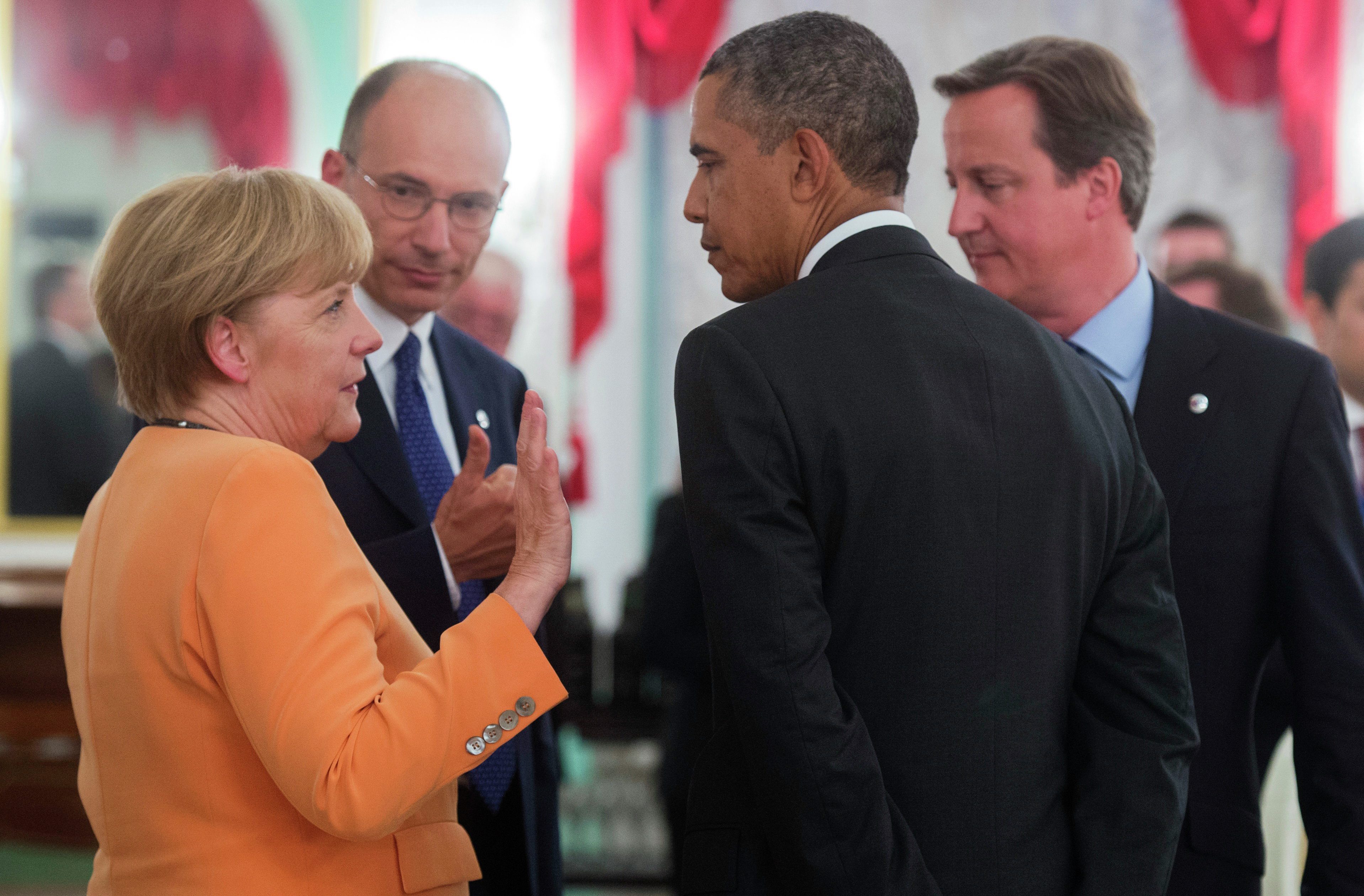 De relatie tussen de Verenigde Staten en Duitsland verslechtert met de dag. Het afluisterschandaal lijkt nu ook economische gevolgen te krijgen. Foto EPA