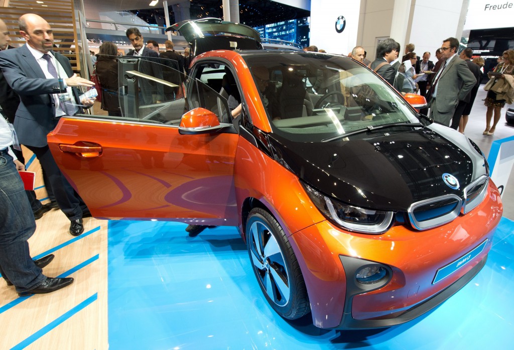 De BMW i3, de elektrische auto van de Duitse automaker.