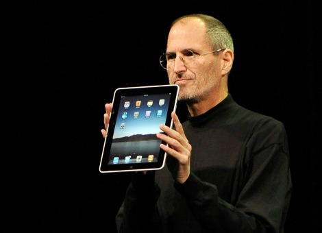 Steve Jobs onthulde de originele iPad in 2010.