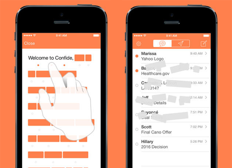 Libor-ritselaars en schuinsmarcherende topmannen kunnen vanaf 8 januari hun geheime berichten uitwisselen met een nieuwe dienst: Confide. Met deze app worden berichten direct na het lezen verwijderd zodat ze privé blijven, vergelijkbaar met hoe Snapchat foto's na een aantal seconden verwijderd. Speciaal voor het bedrijfsleven Op de website van Confide staat specifiek genoemd dat de dienst zich richt op mensen die om zakelijke redenen graag willen dat de informatie in de berichten niet onderschept kan worden. Denk dan aan referenties of aan strategische informatie die over en weer gaat tijdens fusies en overnames. Om een ontvangen bericht te kunnen lezen, moet je met je vinger over de tekst gaan. De woorden worden dan tijdelijk zichtbaar om vervolgens weer te verdwijnen. Omdat de berichten niet worden opgeslagen, is het ook niet mogelijk om oude berichten terug te halen. Wanneer de ontvanger door middel van een screenshot het bericht toch blijvend zichtbaar wil maken, krijgt de verzender een seintje. Verdacht Dat de berichten geheim zijn, is tevens het venijn met de dienst, signaleert een deskundige in het Amerikaanse tijdschrift BusinessWeek. Vanwege allerhande wetgeving zijn bedrijven verplicht om tastbaar en duidelijk te registreren wat ze doen en wat overwegingen bij veel belangrijke beslissingen zijn. Berichten die zichzelf verwijderen zijn hier natuurlijk niet mee te verenigen. BusinessWeek wijst erop dat er meerdere diensten zijn die werken aan zichzelf vernietigende berichtendiensten voor het bedrijfsleven. Niet alleen kampen ze met juridische drempels. Wanneer je als bedrijf een dergelijke dienst afneemt en het duidelijk is dat je berichten hebt die je wilt vernietigen, geef je in feite toe dat je iets te verbergen hebt. Of deze startup een razend populaire geldmachine zal worden zoals Snapchat, is dus twijfelachtig.