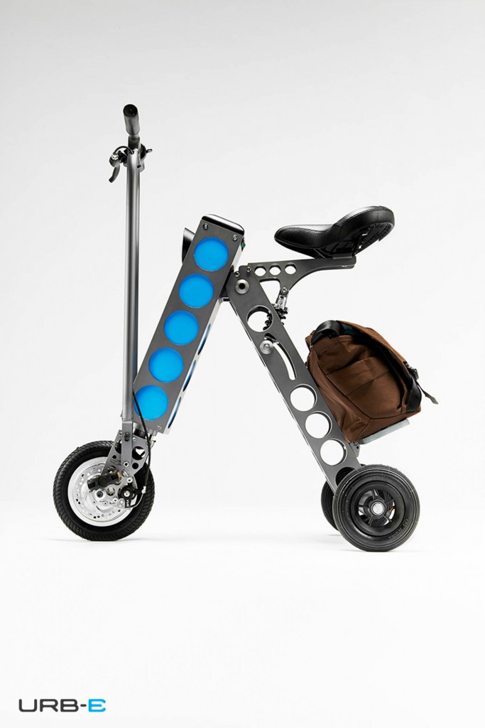 Paine Gillic Anesthesie Korting Urb-E: de opvouwbare e-scooter voor in het bagagerek