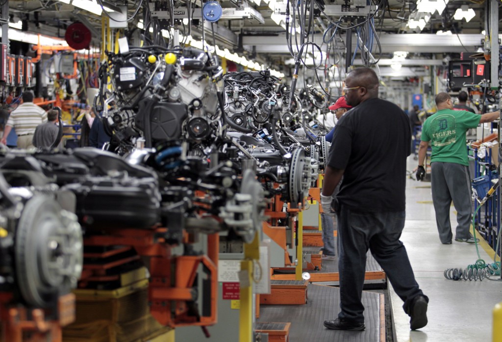 De bedrijvigheid in de Amerikaanse industrie is in maart toegenomen maar in een lager tempo dan in februari. Dat blijkt uit voorlopige cijfers die het Britse onderzoeksbureau Markit maandag naar buiten bracht. De inkoopmanagersindex voor de sector daalde van 57,1 in februari tot 55,5. Een stand boven 50 duidt op groei, daaronder op krimp. Economen voorzagen een daling tot 56,5. Ook het groeitempo bij de orderontvangst en de werkgelegenheid nam af. De deelindex voor nieuwe orders daalde van 59,6 naar 58.