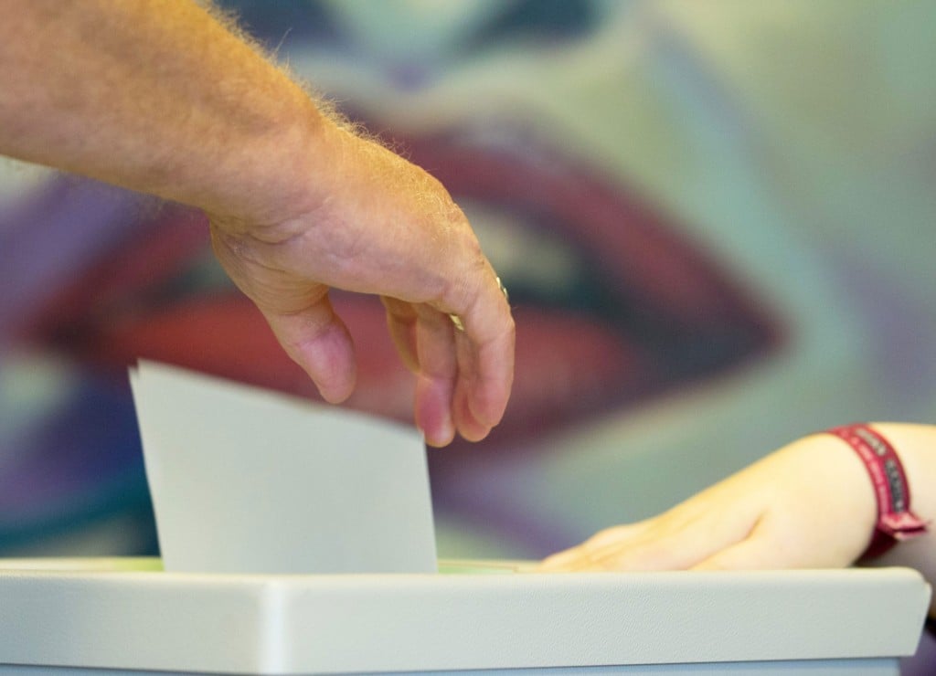 Verkiezingen in de Duitse deelstaat Saksen. Foto: EPA