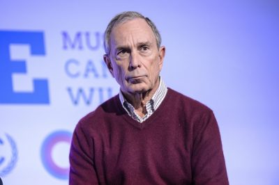 michael_bloomberg Michael Bloomberg werd rijk met de beursinformatieterminal, maar voelt nu adem van start-up Money.net in zijn nek. Foto: EPA