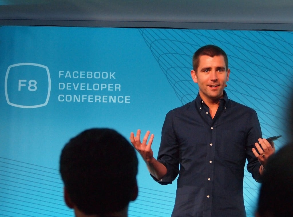 Chris Cox, baas van 'de grote blauwe app' bij Facebook en brein achter Facebook Reactions. Foto: Flickr