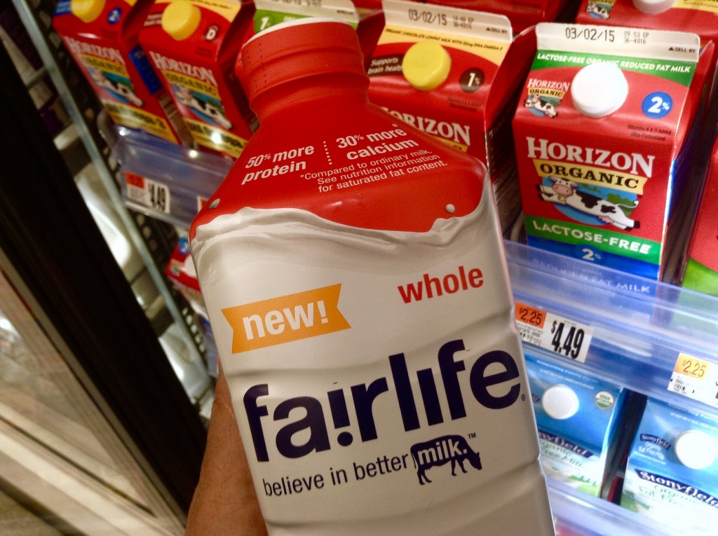 Fairlife-melk in een Amerikaanse supermarkt. Foto: Mike Mozart/Flickr