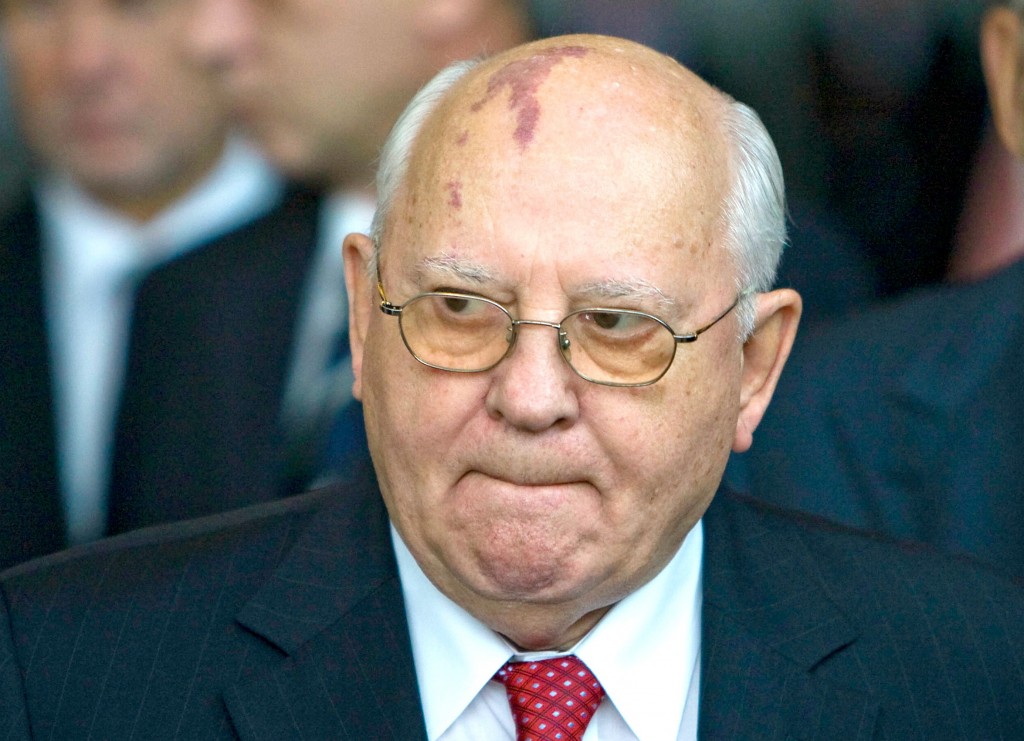 De voormalig president van de Sovjet-Unie, Mikhail Gorbatsjov.