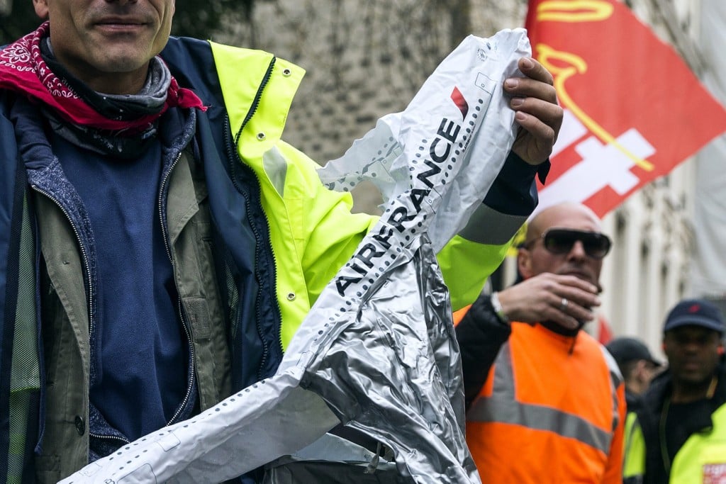 Een op de vijf vluchten valt uit door staking Air France