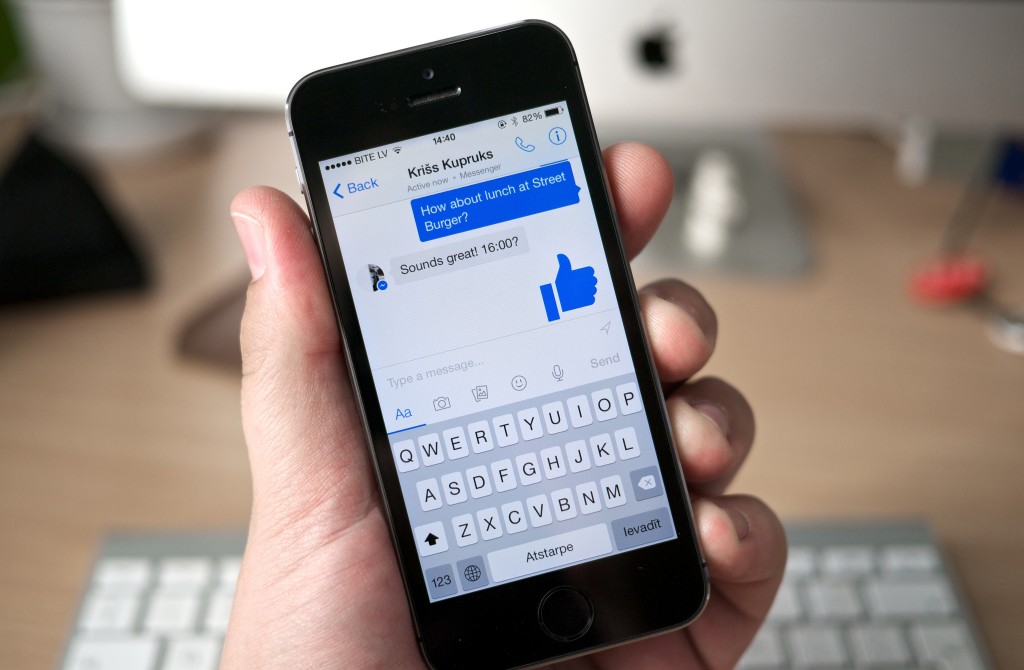 Facebook Messenger heeft 1 miljard gebruikers. Foto: Karlis Dambrans/Flickr