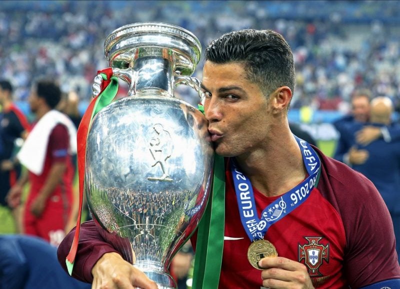 Dit Portugal, de winnaar het voetbal 2016