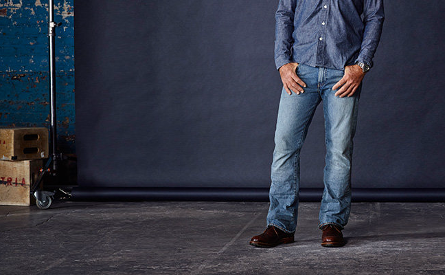 Mannenkleding jargon pakken jeans, levi's bootcut