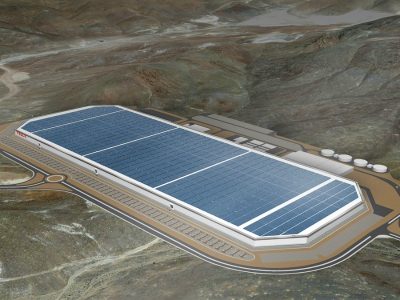 gigafactory De Gigafactory 1 van Tesla.