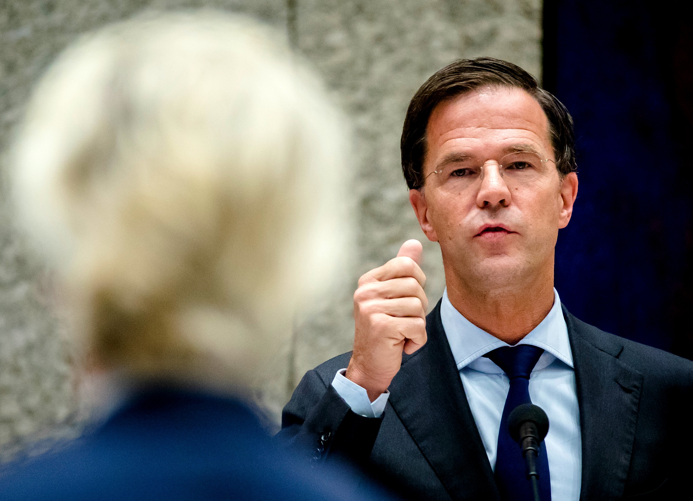 Mark Rutte en Geert Wilders