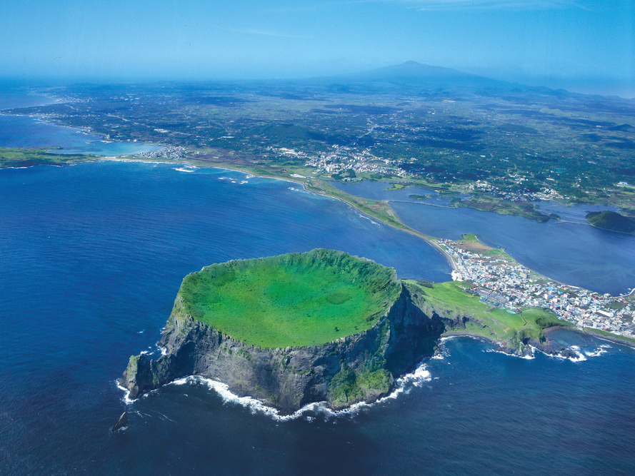 Het Zuid-Koreaanse eiland Jeju is een geliefde bestemming bij Koreanen en toeristen.