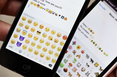 FRANCE-TELECOM-MEDIA-INTERNET-MARKETING Emoji, emotico, communicatie