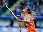 Hockeyster Kim Lammers is enthousiast