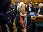 Christine Lagarde, rechtszaak, Frankrijk, rechtbank, IMF