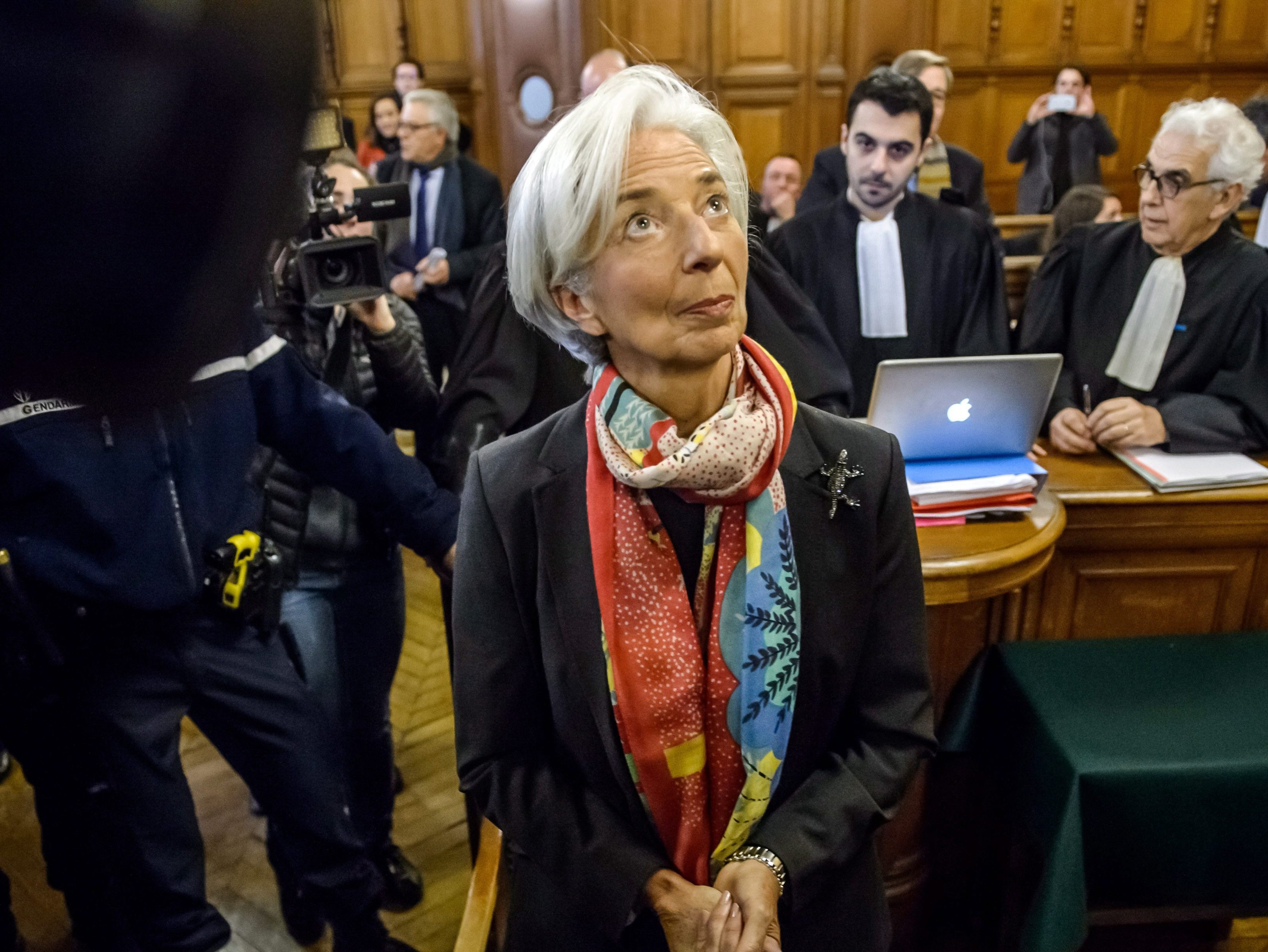 Christine Lagarde, rechtszaak, Frankrijk, rechtbank, IMF