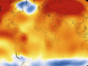 warmste jaar, 2016, klimaatverandering, opwarming aarde