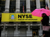 Snapchat, NYSE, Beurs New York