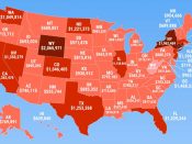 Thumbnail for Here's the massive gap in average income between the top 1% and the bottom 99% in every state