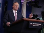 sean spicer woordvoerder witte huise donald trump