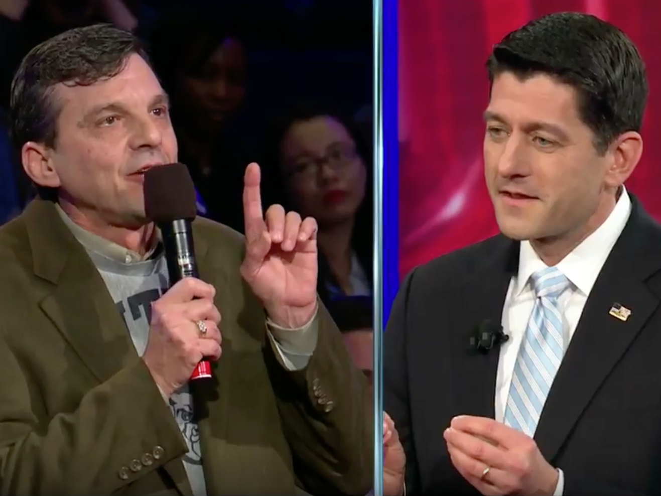 Man who says he 'would be dead' without Obamacare confronts Paul Ryan on the law's repeal - Business Insider