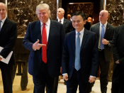 jack ma alibaba donald trump