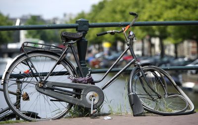 AMSTERDAM-STADSGEZICHT Fiets, Amsterdam