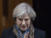 2017-01-24 12:23:01 epaselect epa05746488 British Prime Minister Theresa May leaves 10 Downing Street, Central London, Britain, 24 January 2017. The government lost its right to trigger article 50 without a parliamentary vote, after the Supreme Court announced an 8-3 verdict against the government. EPA/WILL OLIVER