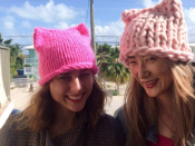 pussyhat project instagram donald trump inauguratie president vs amerika