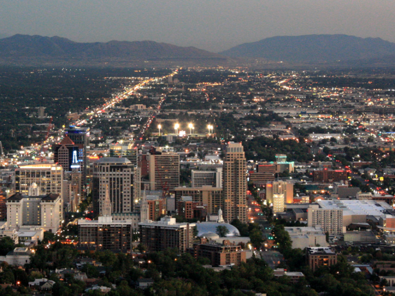 5. Salt Lake City, Utah.