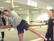 barre work-out fitness ballet