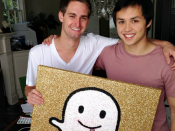 De oprichters van Snapchat Evan Spiegel en Bobby Murphy. Foto: Snap