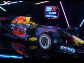 De RB13 van Max Verstappen.