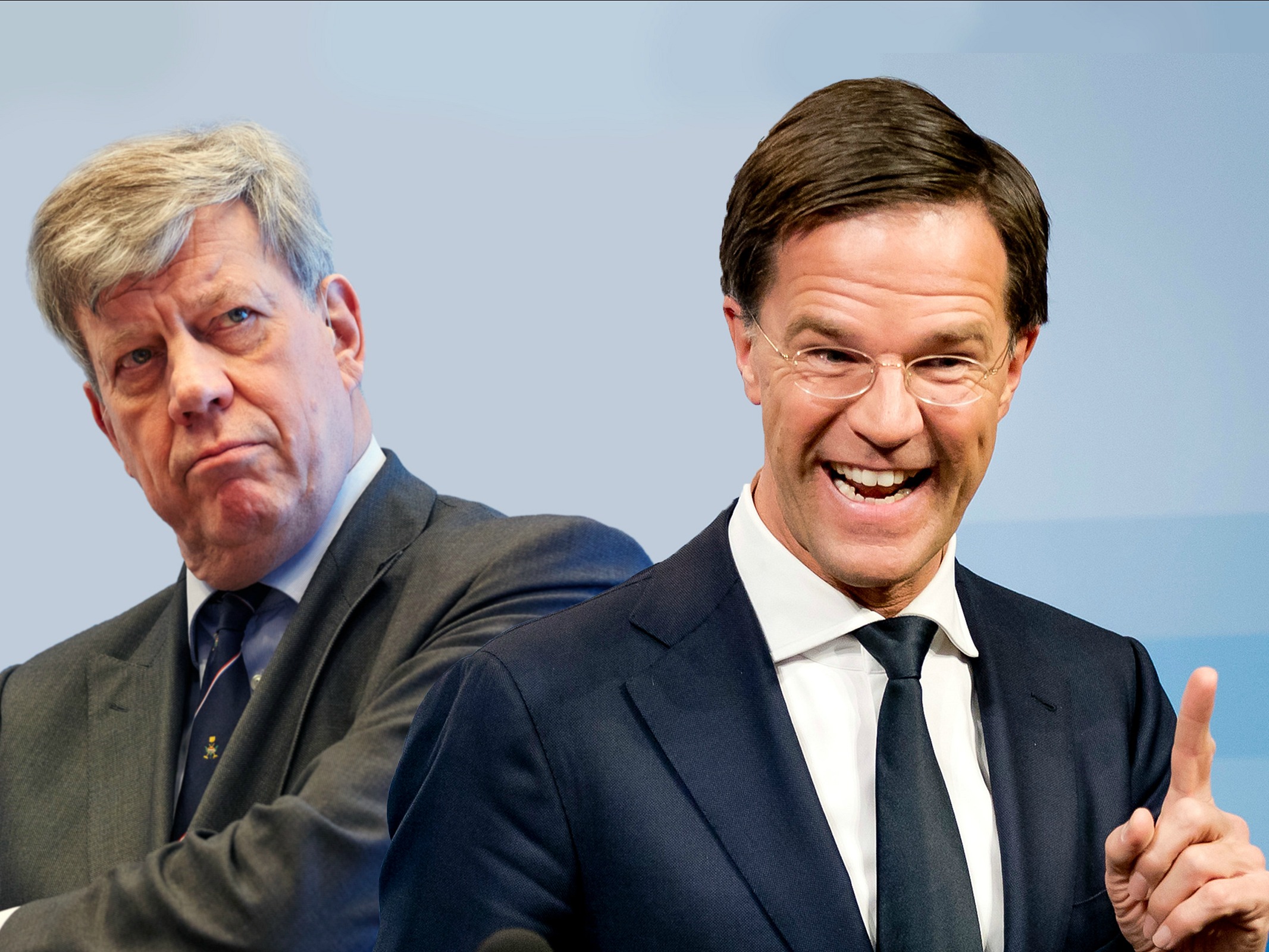 VVD-zwaargewicht Ivo Opstelten zag al vroeg dat Mark Rutte enorme potentie had. Foto: ANP/Business Insider