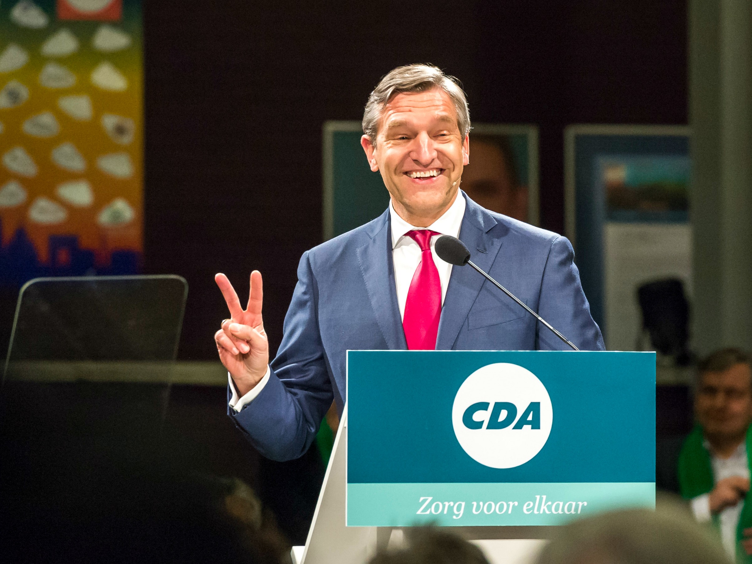 Weet Buma het CDA groter te maken dan de PVV? Foto: ANP