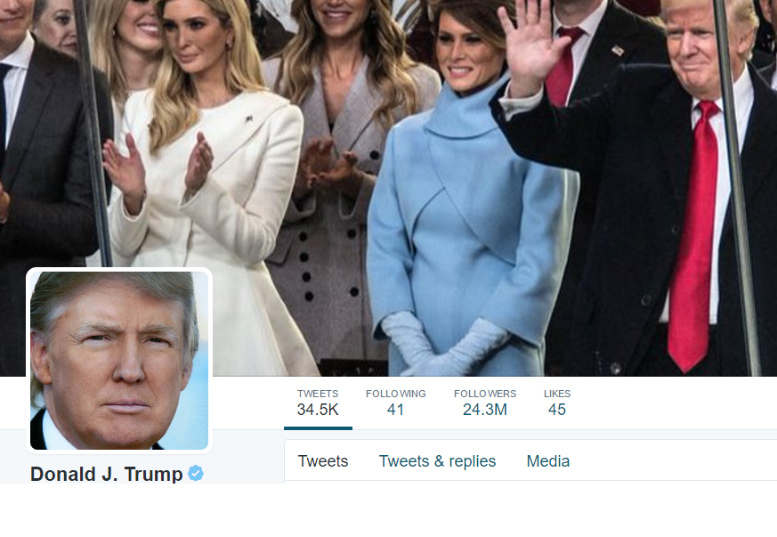 Twitter, Donald Trump