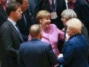 Angela Merkel, Mark Rutte, Theresa May
