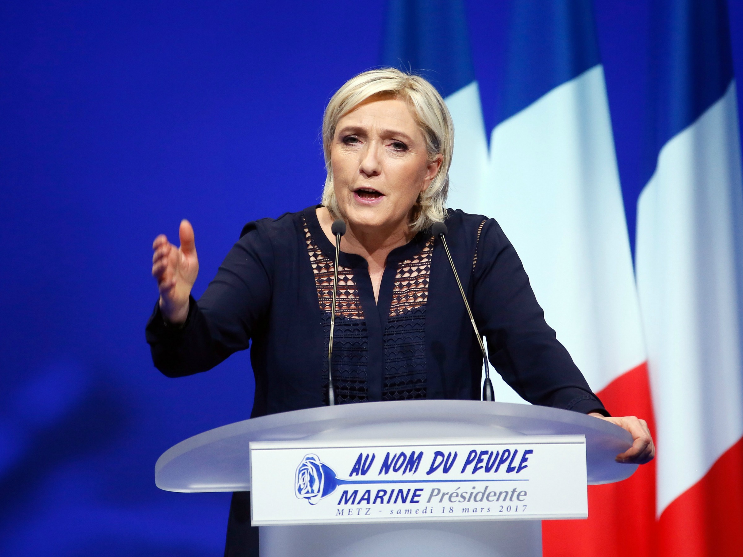Marine le Pen verkiezingen frankrijk front national