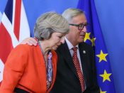 Theresa May, Jean Claude Juncker