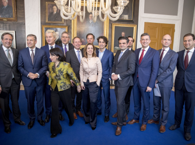 formatie lijsttrekkers Schippers, formatie, nieuw kabinet, coalitie, lijsttrekkers
