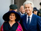 geert wilders gent vrouw krisztina