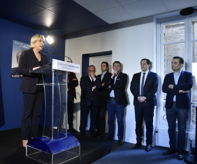 franse verkiezingen euro, Franse verkiezingen, Le Pen