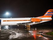 De PH-KBX, de Fokker 70 die als Nederlands regeringsvliegtuig dient, gaat binnenkort verkocht worden. Foto: ANP