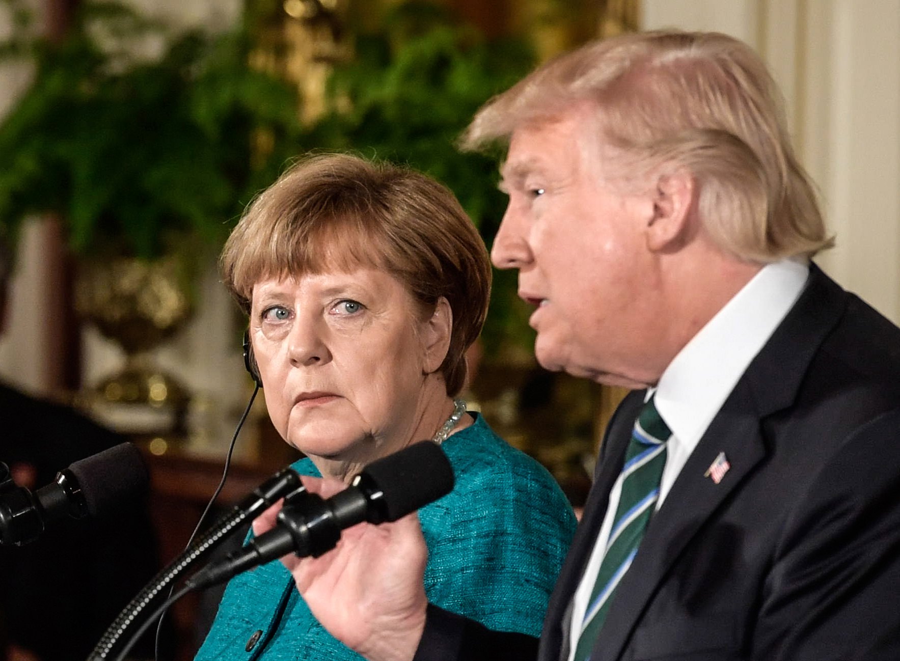 Merkel Trump vrijhandelsverdrag europese unie