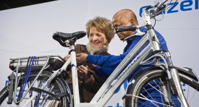 Prinses Margriet bij jubileum Koninklijke Gazelle